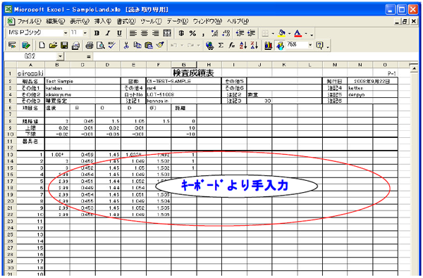 在 Excel 的工作表中直接输入数据